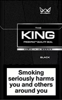 King Black Cigarettes pack