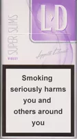 LD Super Slims Violet Cigarettes pack
