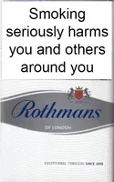 Rothmans King Size Silver Cigarettes pack