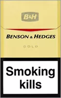 Benson & Hedges Gold Cigarettes pack