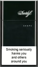 Davidoff Shape Black Cigarettes pack