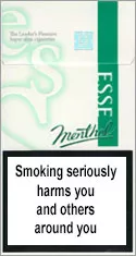 ESSE Super Slims Green 100`s Cigarettes pack