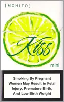 Kiss Mohito (mini) Cigarettes pack