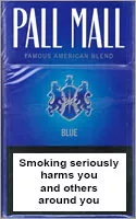 Pall Mall Lights (Blue) Cigarettes pack