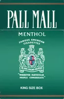 Pall Mall Menthol Cigarettes pack