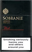 Sobranie Black Cigarettes pack