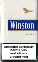 Winston Blue (Lights) Cigarettes pack