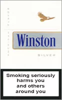 Winston Silver (Super Lights) Cigarettes pack